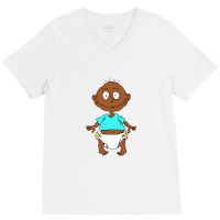 Tommy Pickles African American Rugrat V-neck Tee | Artistshot