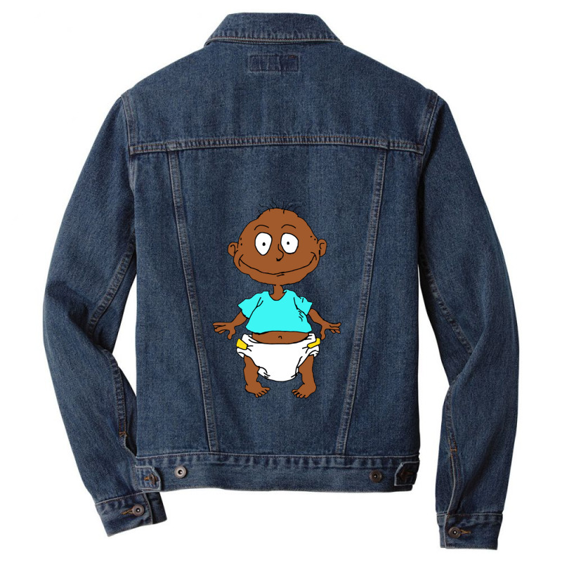 Tommy Pickles African American Rugrat Men Denim Jacket by bonekaduduk | Artistshot