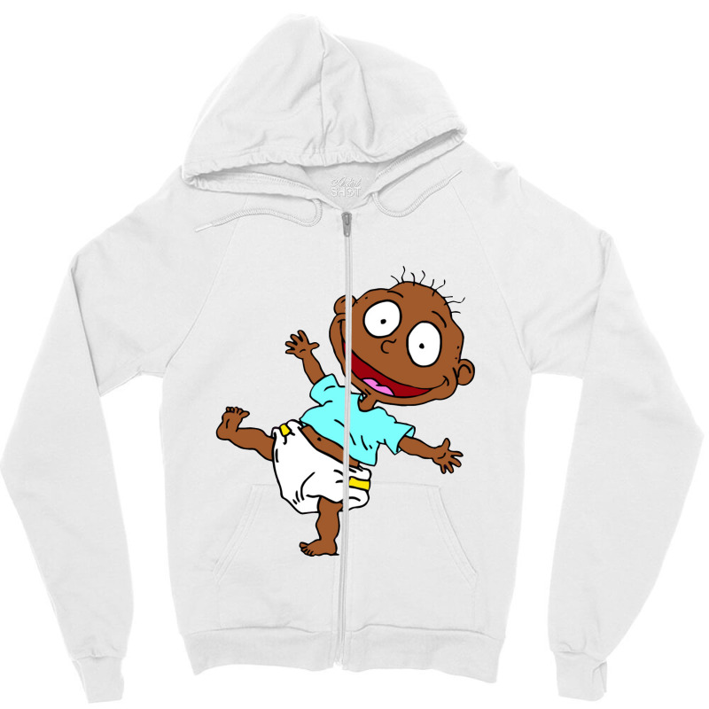 Tommy Pickles African American Rugrats Zipper Hoodie by bonekaduduk | Artistshot