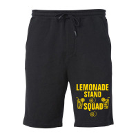 Lemonade Stand Squad Funny Lemon Fleece Short | Artistshot