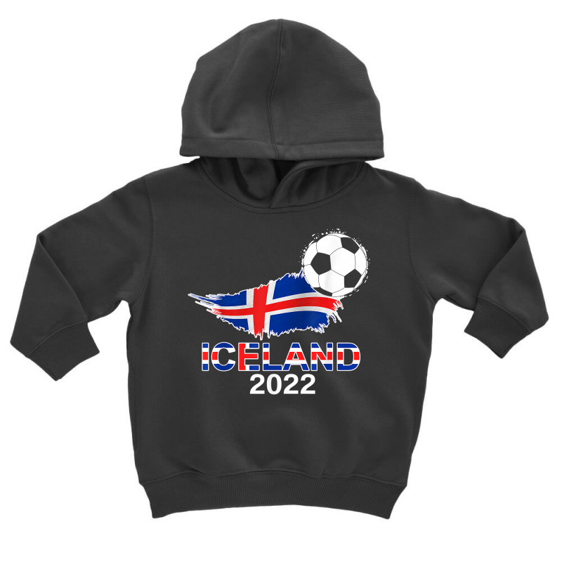 Iceland Flag Jersey Supporter Icelandic Soccer Team Iceland T Shirt Toddler Hoodie by johnjosephmenk | Artistshot