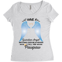 My Pawpaw Is My Guardian Angel Women's Triblend Scoop T-shirt | Artistshot