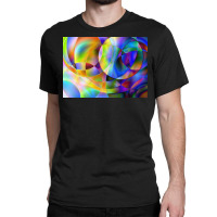 Multicolor Gradient Background For Cover Template, Blurred, Etc Classic T-shirt | Artistshot