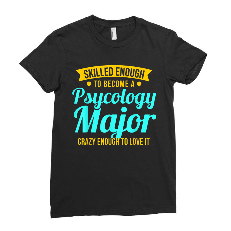 Cool Psychology Psychologist Major Students Ladies Fitted T-Shirt by ramzivia | Artistshot