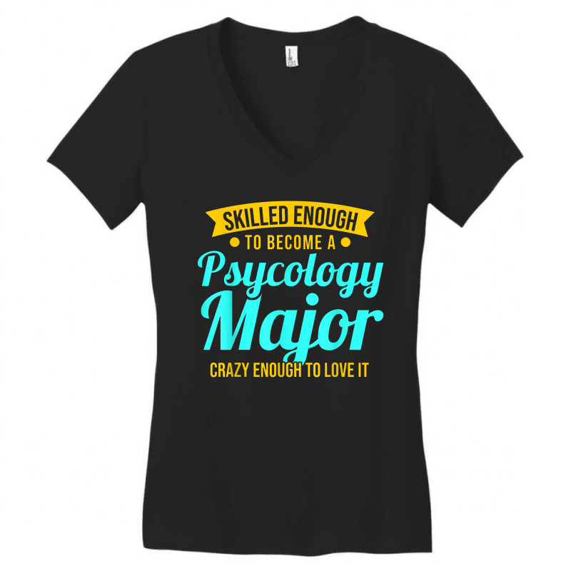 Cool Psychology Psychologist Major Students Women's V-Neck T-Shirt by ramzivia | Artistshot