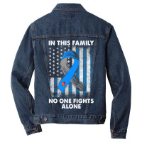 Diabetes Diabetic Type 1 T1d Diabetes Awareness Usa Flag 176 Diabetes Men Denim Jacket | Artistshot