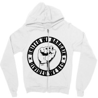 United We Bargain, Divided We Beg   Strong Labor Union Zipper Hoodie | Artistshot