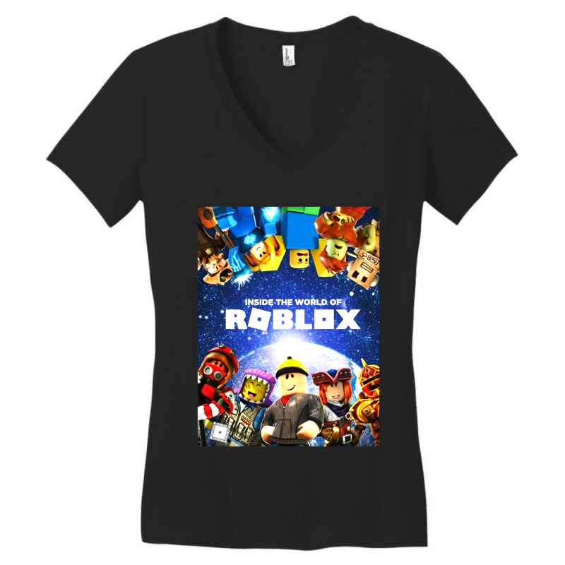 Inside The World Of Games Women's V-Neck T-Shirt by Juice Tees | Artistshot