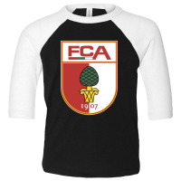 Fc,augsburg Toddler 3/4 Sleeve Tee | Artistshot