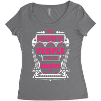 My Favorite People Calls Me Mommy Women's Triblend Scoop T-shirt | Artistshot