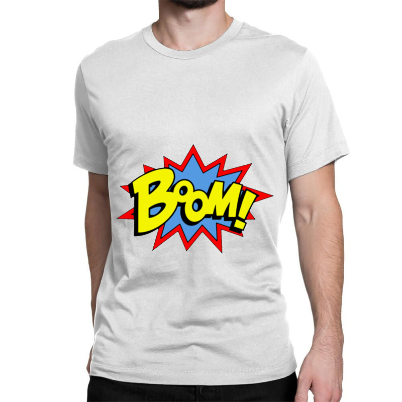 Boom Classic T-shirt by afganfahreza | Artistshot