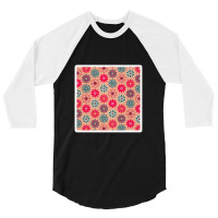 Cherry Collection Black And Red 3/4 Sleeve Shirt | Artistshot