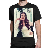 Lana Wearing Flowers On Head Classic T-shirt | Artistshot