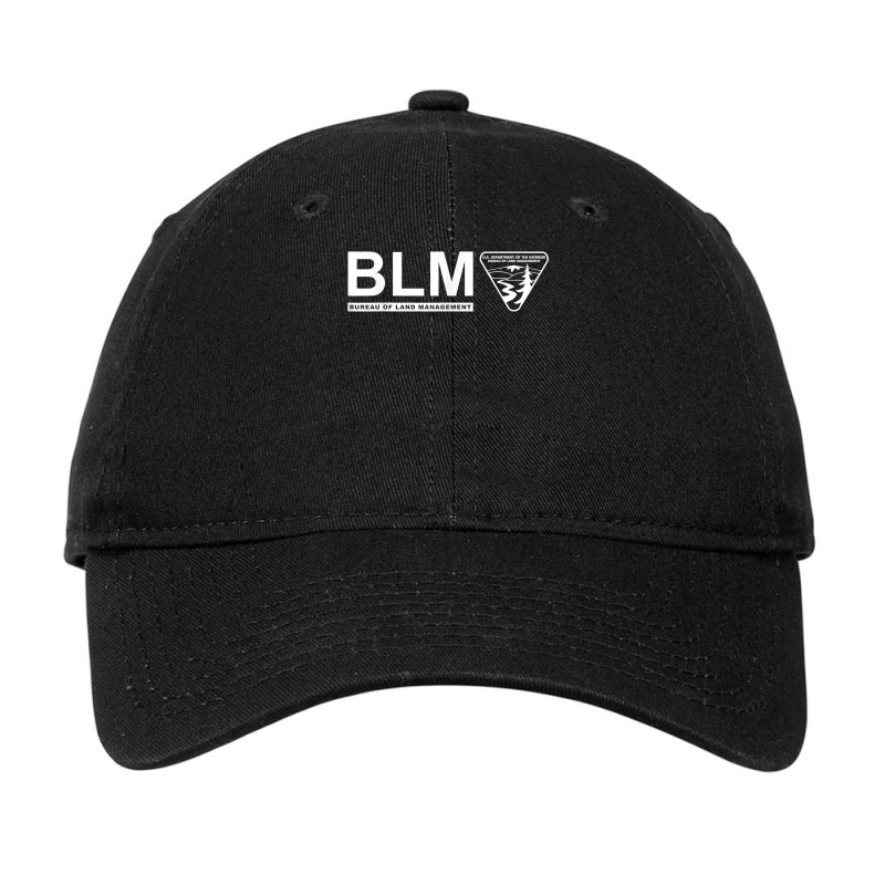 The Original Blm    Bureau Of Land Management (white) T Shirt Adjustable Cap by heartlytreleven | Artistshot