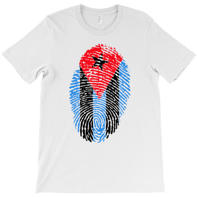 Cuban Fingerprint T-shirt Designed By Patric9909