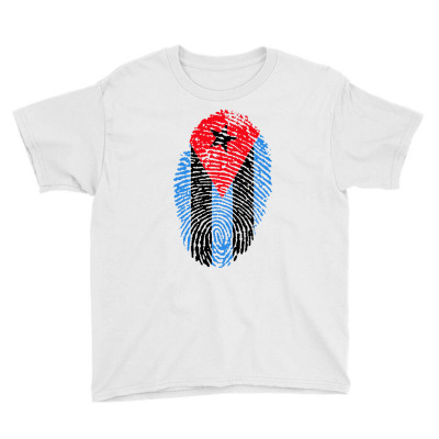 Cuban Fingerprint Youth Tee Designed By Patric9909