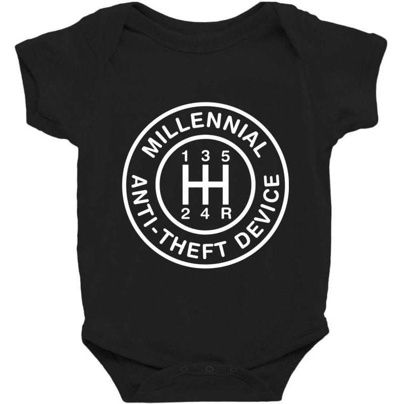 Mechanic Funny Mechanic Race Car Driver Millennial Anti Theft Device Baby Bodysuit by criticizematter | Artistshot