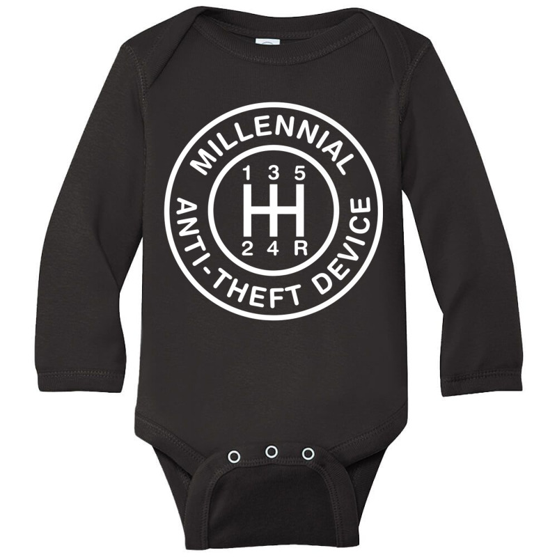 Mechanic Funny Mechanic Race Car Driver Millennial Anti Theft Device Long Sleeve Baby Bodysuit by criticizematter | Artistshot