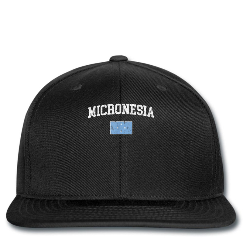 Retro Micronesia Flag Vintage Micronesian Flag Micronesian T Shirt Printed hat by johnjosephmenk | Artistshot