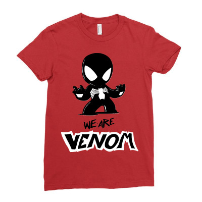 We Are Venom Ladies Fitted T-shirt Designed By Sbm052017
