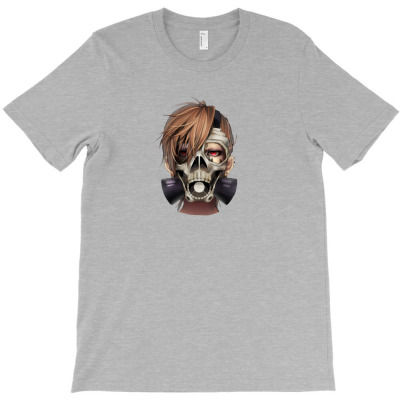 Gas Mask  Fictional Char T-shirt Designed By Koala