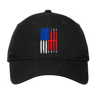 Mechanic Gears Shift American Flag Muscle Car 6 Vintage Mechanic Adjustable Cap | Artistshot