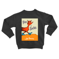 Dr. Seuss  In Socks Book Cover Toddler Sweatshirt | Artistshot