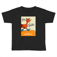 Dr. Seuss  In Socks Book Cover Toddler T-shirt | Artistshot