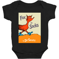 Dr. Seuss  In Socks Book Cover Baby Bodysuit | Artistshot