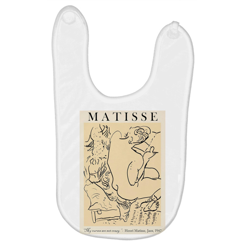 Matisse My Curves Are Not Crazy Baby Bibs | Artistshot