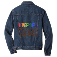 Library Squad For Light Men Denim Jacket | Artistshot