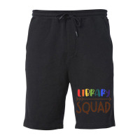 Library Squad For Light Fleece Short | Artistshot