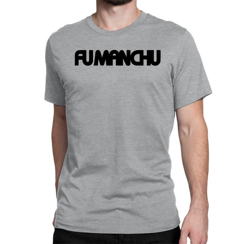 Fu Manchu Classic T-shirt by LemonTees | Artistshot