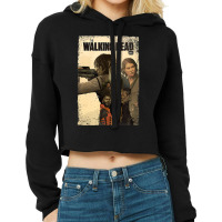 The Walking Dead Season 11b Key Art T Shirt Cropped Hoodie | Artistshot