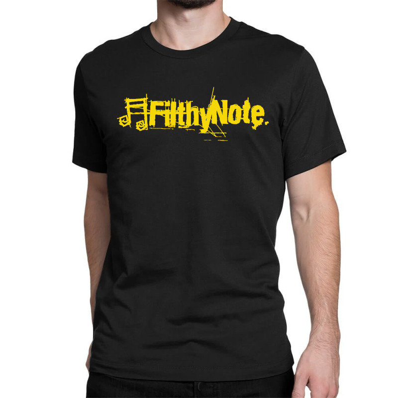 Filthy Note Record Classic T-shirt by BananaTees | Artistshot