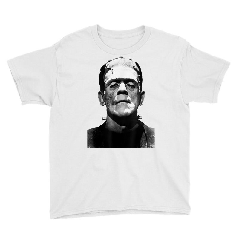 Classic Halloween Monster Horror Movie Frankenstein Monster T Shirt Youth Tee by caroldian | Artistshot