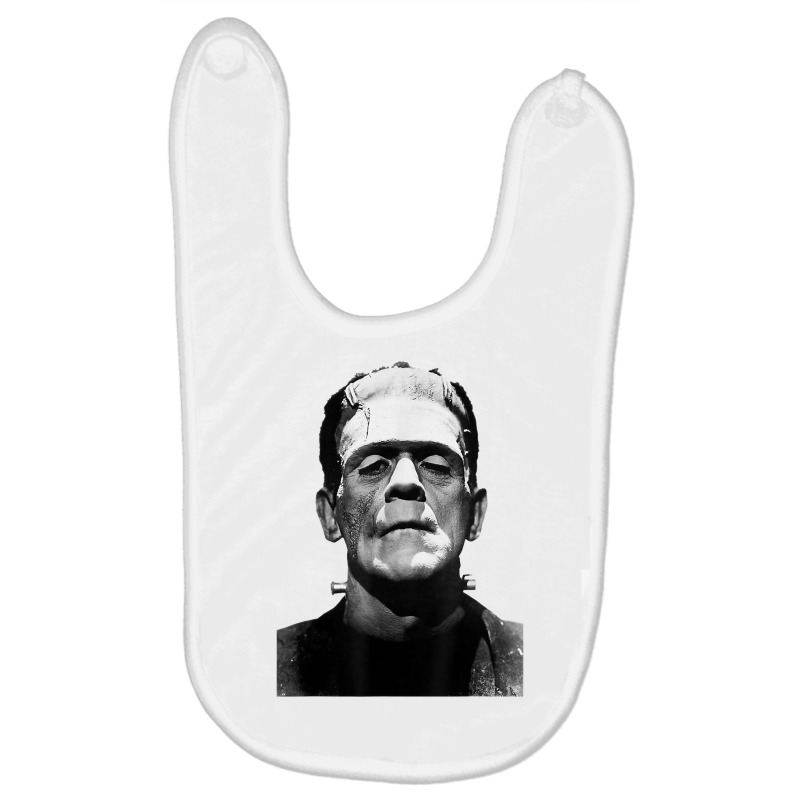 Classic Halloween Monster Horror Movie Frankenstein Monster T Shirt Baby Bibs by caroldian | Artistshot