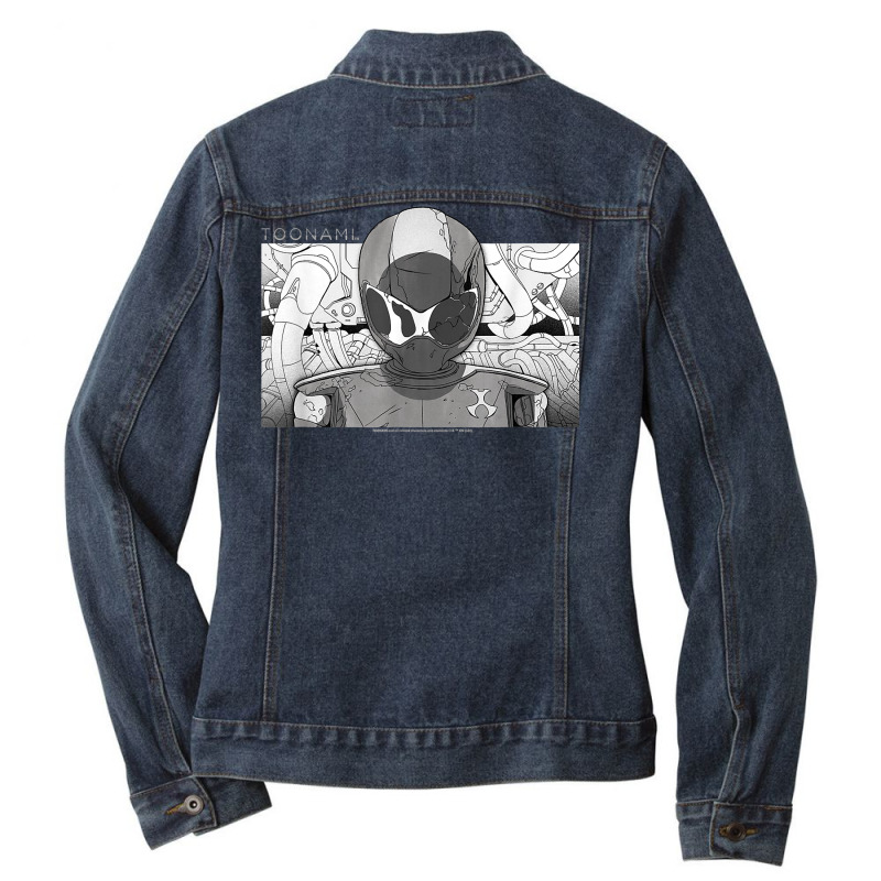 Toonami T.o.m. Tubes T Shirt Ladies Denim Jacket by valerietaverna | Artistshot