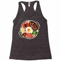 Korean Beef Rice Bowl T  Shirt Korean Beef Bulgogi Bibimbap T  Shirt Racerback Tank | Artistshot