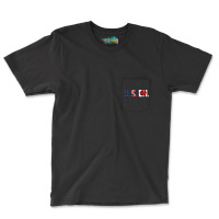 Useh American Flag Canadian Flag Pocket T-shirt | Artistshot