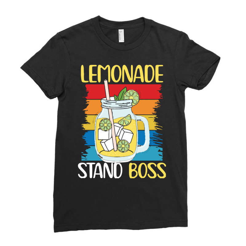 Lemonade Lover T  Shirt Lemonade Stand Boss T  Shirt Ladies Fitted T-Shirt by salesmanhuh | Artistshot