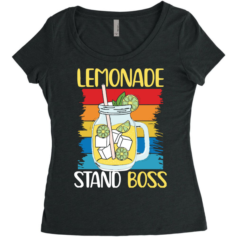 Lemonade Lover T  Shirt Lemonade Stand Boss T  Shirt Women's Triblend Scoop T-shirt by salesmanhuh | Artistshot