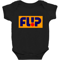 Flip Orange Baby Bodysuit | Artistshot