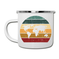 Cartography Retro Map   Geography Geographer Cartographer Camper Cup | Artistshot