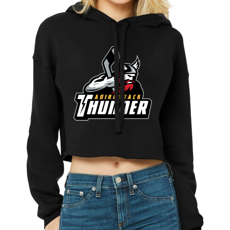 Adirondack,thunder Cropped Hoodie by bebas | Artistshot