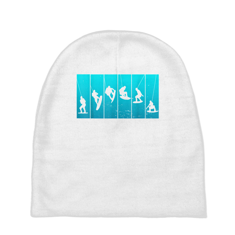 Wakeboarding Wakeboarder Vintage Wakeboard T Shirt Baby Beanies | Artistshot