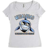 Megalodons Are My Spirit Animal Shark Prehistoric Megalodad T Shirt Women's Triblend Scoop T-shirt | Artistshot