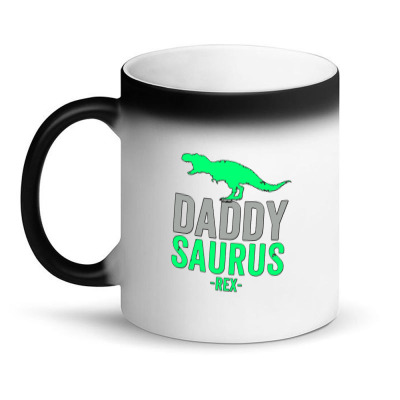 Daddy Saurus Magic Mug Designed By Lukemeinl
