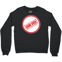 Game Over Crewneck Sweatshirt | Artistshot