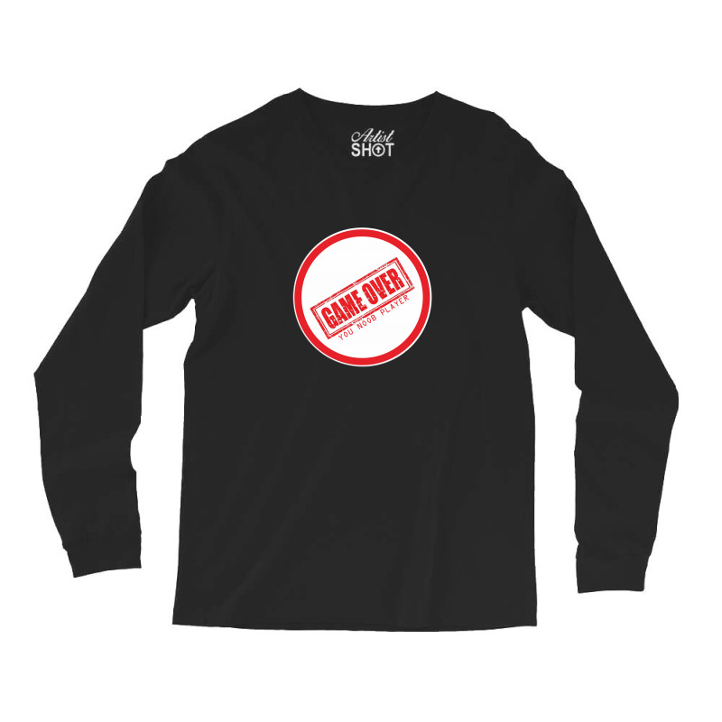 Game Over Long Sleeve Shirts | Artistshot